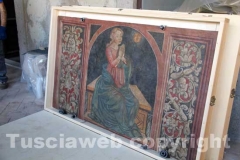 Gli affreschi di Palazzo Spreca tornano a Viterbo