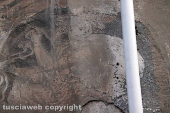 Gli affreschi distrutti in via Annio e via Saffi