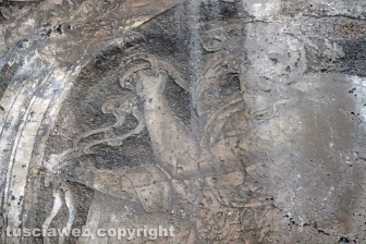 Gli affreschi distrutti in via Annio e via Saffi