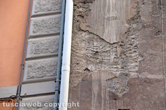 Gli affreschi distrutti in via Annio e via Saffi