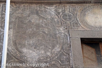 Gli affreschi distrutti in via Annio e via Saffi