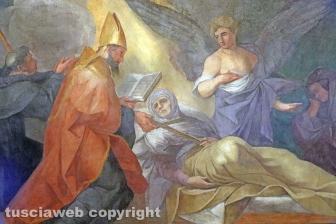 Gli affreschi restaurati di Santa Maria in Volturno