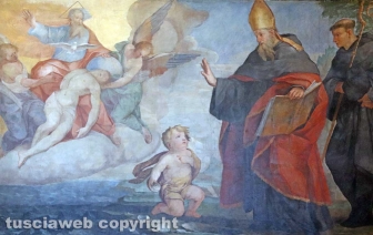 Gli affreschi restaurati di Santa Maria in Volturno
