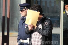 Uno degli arrestati