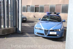 L\'uscita degli arrestati dell\'operazione Ghost truck