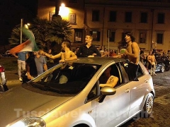 Gli azzurri in semifinale - Viterbesi in festa