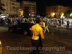 Gli azzurri in semifinale - Viterbesi in festa