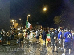 Gli azzurri in semifinale - Viterbesi in festa