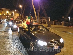 Gli azzurri in semifinale - Viterbesi in festa