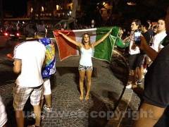 Gli azzurri in semifinale - Viterbesi in festa