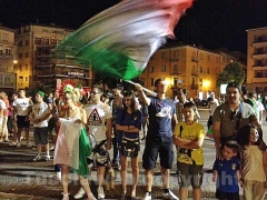 Gli azzurri in semifinale - Viterbesi in festa