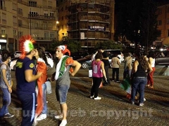 Gli azzurri in semifinale - Viterbesi in festa