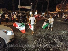 Gli azzurri in semifinale - Viterbesi in festa