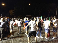 Gli azzurri in semifinale - Viterbesi in festa
