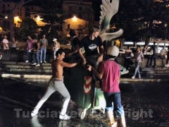 Gli azzurri in semifinale - Viterbesi in festa