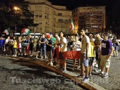 Gli azzurri in semifinale - Viterbesi in festa