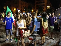 Gli azzurri in semifinale - Viterbesi in festa