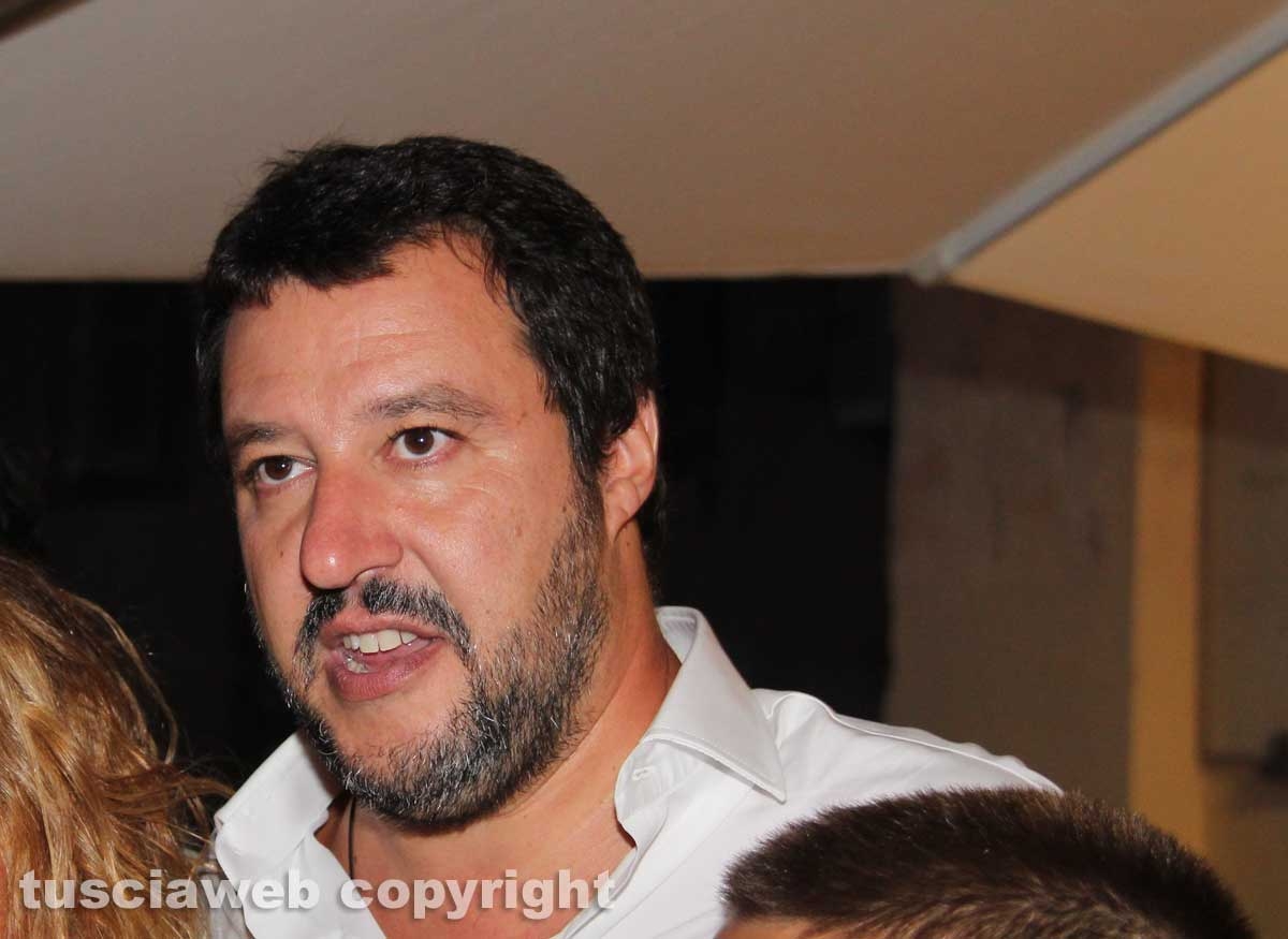 Il ministro Matteo Salvini