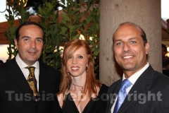 Stefano Vignati, Valeria Monacelli e Claudio Ferri del Tuscia operafestival