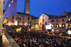 Il trasporto visto da Palazzo dei priori