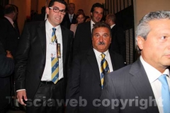 L\'assessore comunale alla Cultura Giacomo Barelli e il consigliere regionale Enrico Panunzi