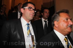 L\'assessore comunale alla Cultura Giacomo Barelli e il consigliere regionale Enrico Panunzi