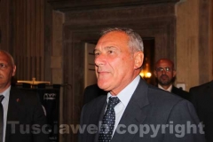 Il presidente del Senato Pietro Grasso