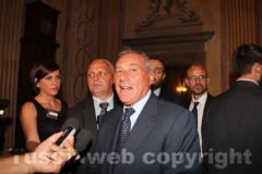 Il presidente del Senato Pietro Grasso