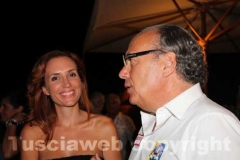 L\'assessore comunale Alessandra Zucchi e il padre Sandro