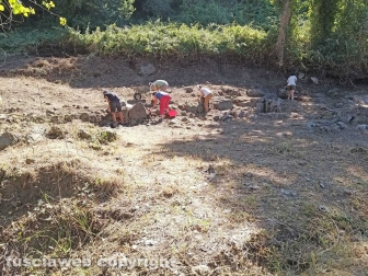 Montefiascone - Gli scavi al santuario etrusco di Piana del Lago