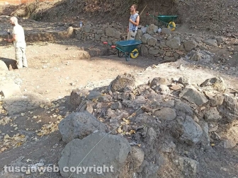 Montefiascone - Santuario etrusco di Piana del Lago - Gli scavi archeologici