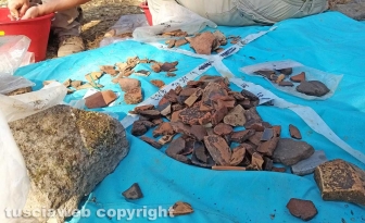 Montefiascone - Santuario etrusco di Piana del Lago - Gli scavi archeologici