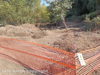Montefiascone - Santuario etrusco di Piana del Lago - Gli scavi archeologici