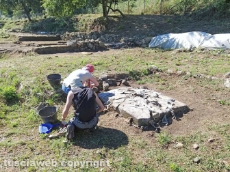 Montefiascone - Gli scavi archeologici a Piana del Lago