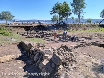 Montefiascone - Gli scavi archeologici a Piana del Lago