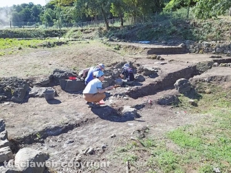Montefiascone - Gli scavi archeologici a Piana del Lago
