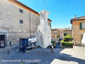 Gloria lascia il Santuario