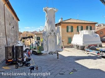 Gloria lascia il Santuario