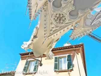 Gloria lascia il Santuario