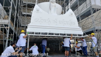 Gloria arriva a San Sisto