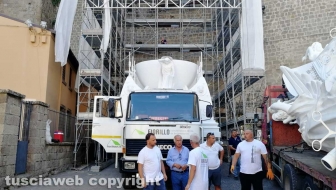 Gloria arriva a San Sisto