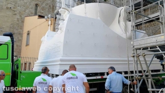 Gloria arriva a San Sisto