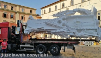 Gloria arriva a San Sisto