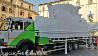 Gloria arriva a San Sisto