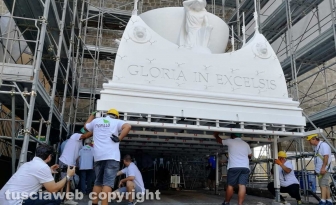 Gloria arriva a San Sisto