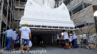 Gloria arriva a San Sisto