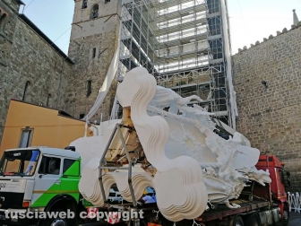 Gloria arriva a San Sisto