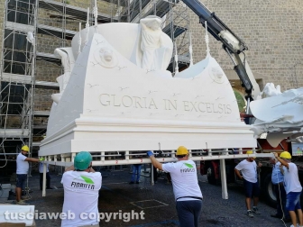 Gloria arriva a San Sisto
