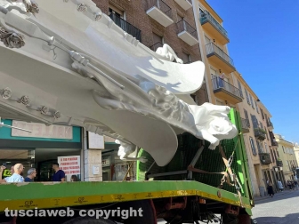 Macchina di Santa Rosa - Gloria arriva a San Sisto