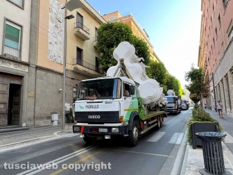 Macchina di Santa Rosa - Gloria arriva a San Sisto